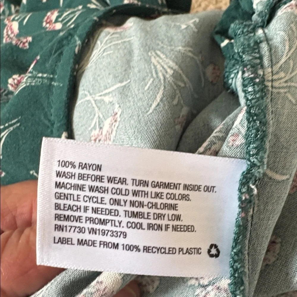 Floral Green Pantsuit - Picture 10 of 10